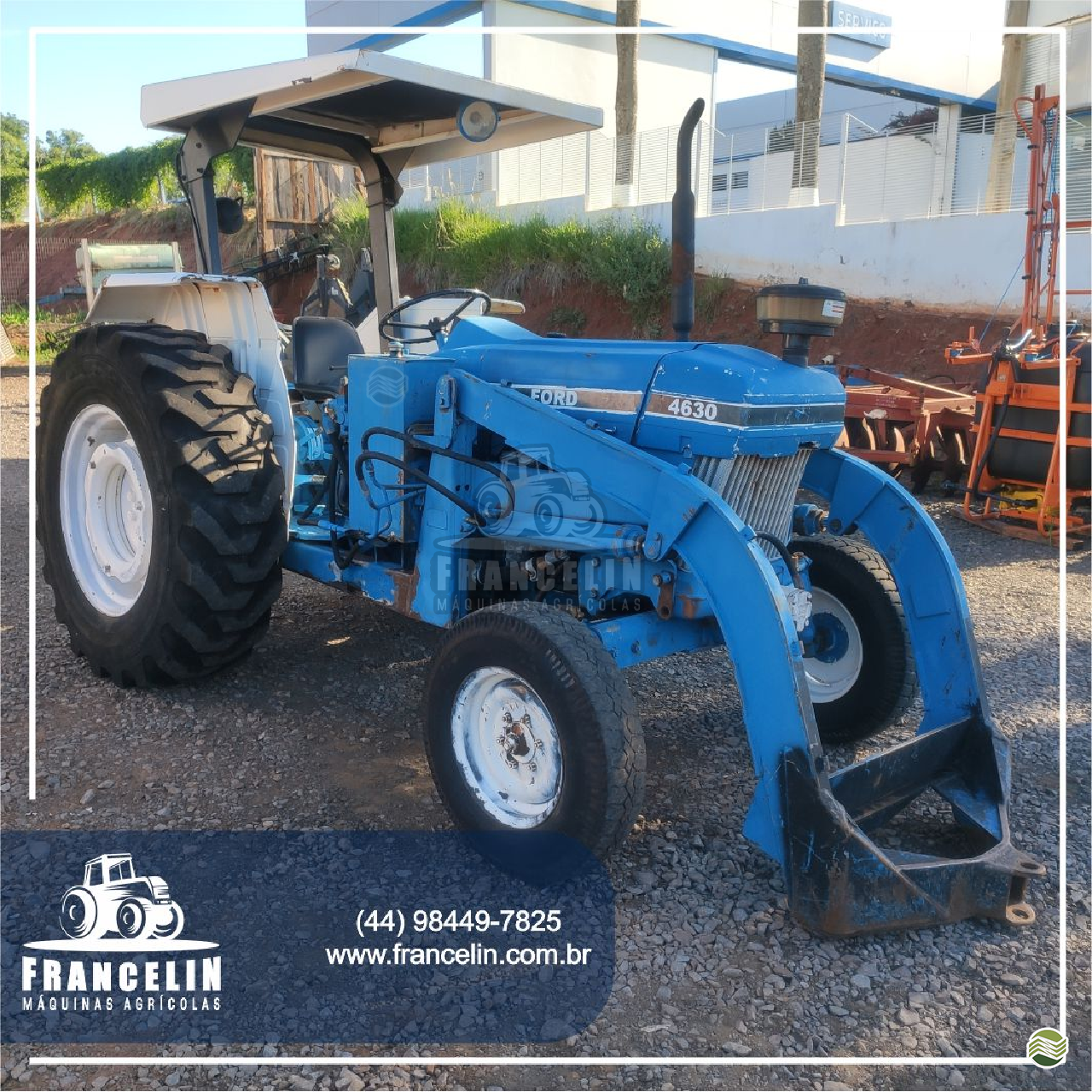 TRATOR FORD FORD 4610 Tração 4x2 Francelin Máquinas Agrícolas UMUARAMA PARANÁ PR